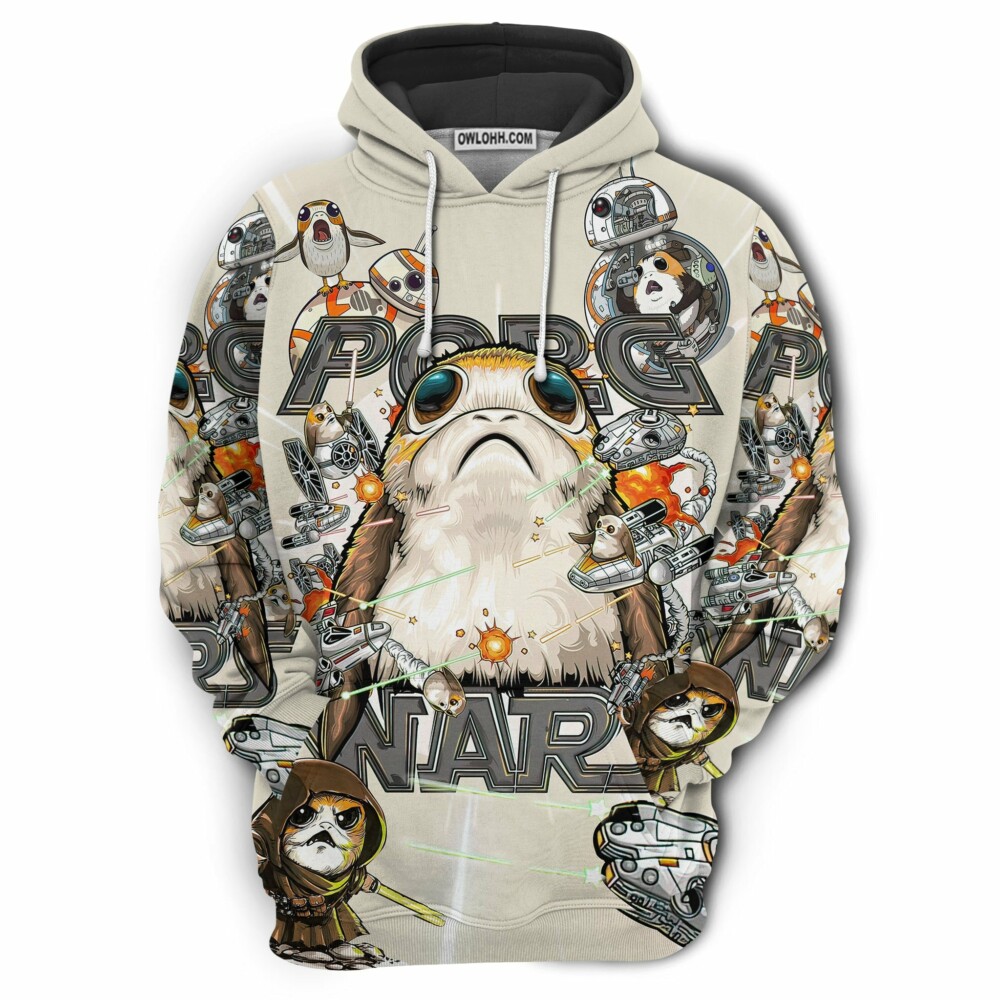 Star Wars Porg So Cute Porg Wars - Hoodie