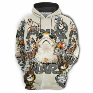 Star Wars Porg So Cute Porg Wars - Hoodie