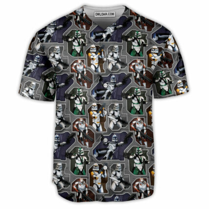 Starwars Stormtrooper These Aren't The Droids You're Looking For - Baseball Jersey