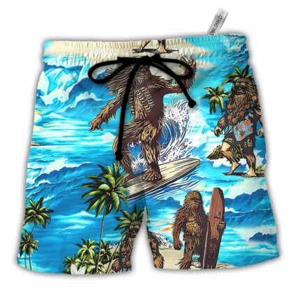 Star Wars Chewbacca Surfing - Beach Short