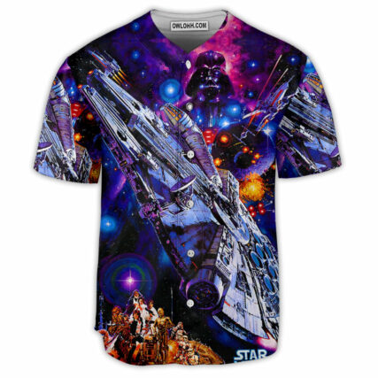 Star Wars Darth Vader Millennium Falcon - Baseball Jersey