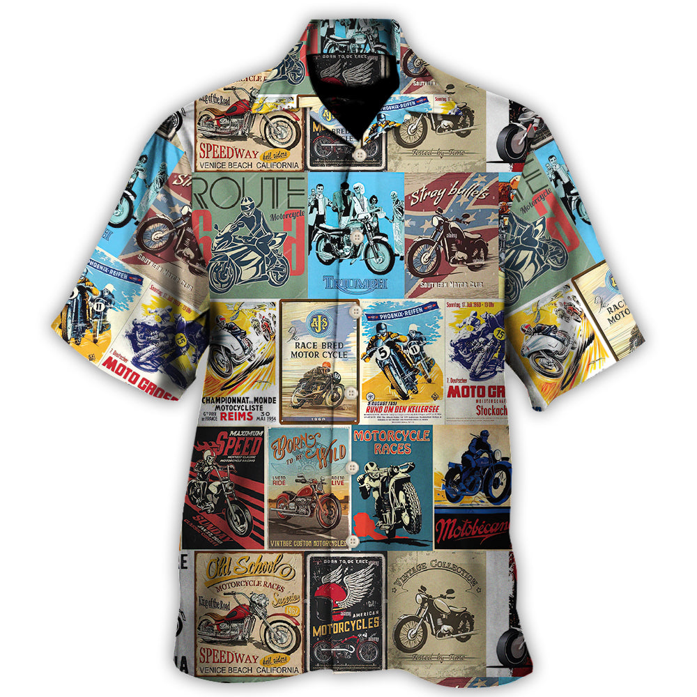 Motorcycle A Long Ride Is The Answer To Your Questions You Will Soon Forget - Hawaiian Shirt - Owl Ohh for men and women, kids - Owl Ohh