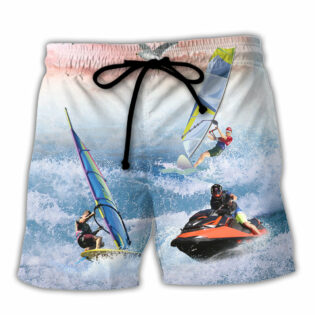 Windsufing Windsurfing Is My Therapy - Beach Short
