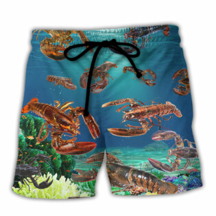 Lobstering You Are My Lobster - Beach Short