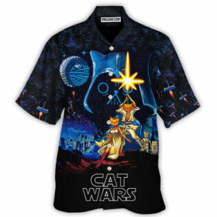 Star Wars Cat A New Hope - Hawaiian Shirt