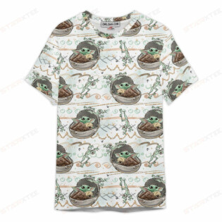 Star Wars Baby Yoda Pattern Gift For Fans T-Shirt