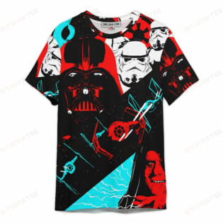 Star Wars Darth Vader Space The Dark Side Gift For Fans T-Shirt