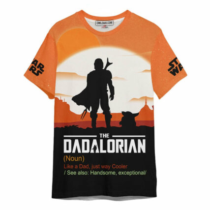 The Dadalorian This is The Way Father's Day Gift For Fans T-Shirt