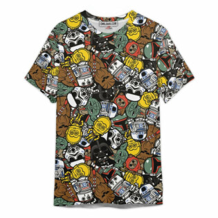 Star Wars Space Pattern Gift For Fans T-Shirt