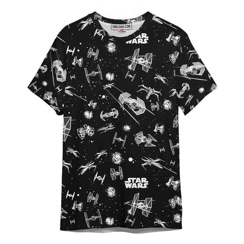 Star Wars Pattern Gift For Fans T-Shirt