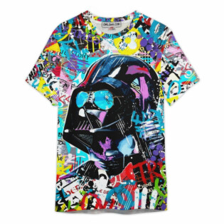 Star Wars Darth Vader Colorful Gift For Fans T-Shirt