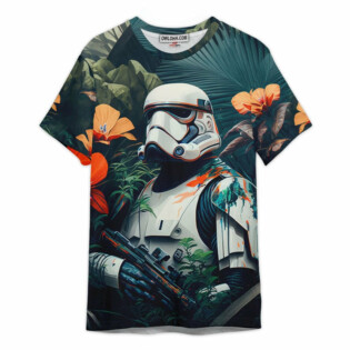 Star Wars Stormtrooper Tropical Gift For Fans T-Shirt