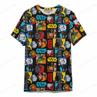 Star Wars Pattern Gift For Fans T-Shirt