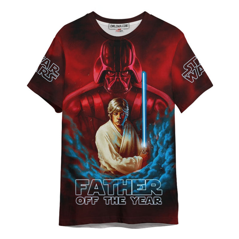Star wars Father Of The Year Happy Father's Day Gift For Fans T-Shirt