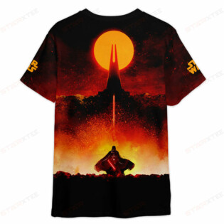 Star Wars Darth Vader Fire Gift For Fans T-Shirt