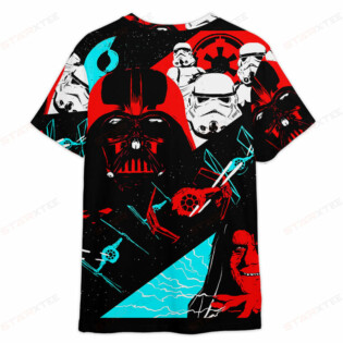 Star Wars Darth Vader Space The Dark Side Gift For Fans T-Shirt