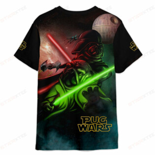 Star Wars Pug Wars Gift For Fans T-Shirt