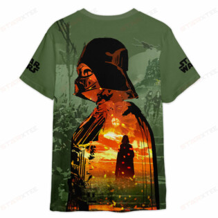 Star Wars Darth Vader Fire Gift For Fans T-Shirt