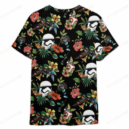 Star Wars Space Flower Gift For Fans T-Shirt