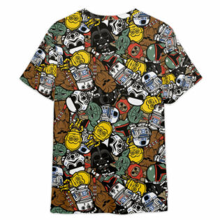 Star Wars Space Pattern Gift For Fans T-Shirt
