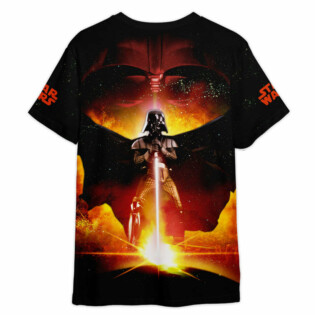 Star Wars Darth Vader Fire Gift For Fans T-Shirt