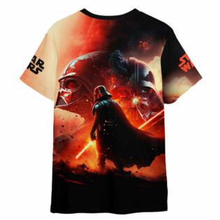 Star Wars Darth Vader Fire Gift For Fans T-Shirt