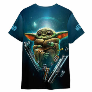 Star Wars Baby Yoda Mandalorian Gift For Fans T-Shirt