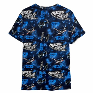 Star Wars Pattern Blue 2 Gift For Fans T-Shirt