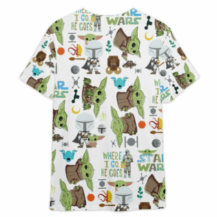 Star Wars Baby Yoda The Mandalorian Gift For Fans T-Shirt