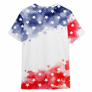 Star Wars Baby Yoda Merica Independence Day Gift For Fans T-Shirt
