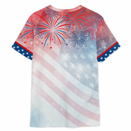 Star Wars Baby Yoda Happy Force Of July America Gift For Fans T-Shirt