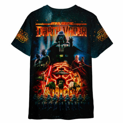 Star Wars Darth Vader Fire Gift For Fans T-Shirt