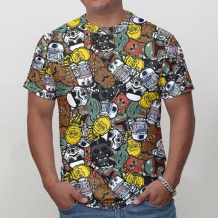 Star Wars Space Pattern Gift For Fans T-Shirt