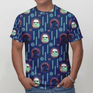 Star Wars Darth Vader Pattern Gift For Fans T-Shirt