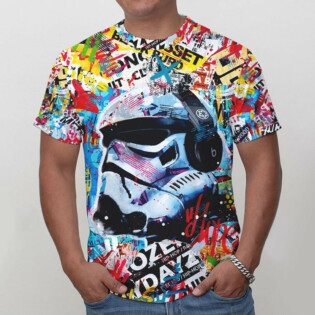 Star Wars Stormtrooper Colorful Gift For Fans T-Shirt