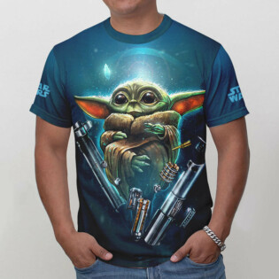 Star Wars Baby Yoda Mandalorian Gift For Fans T-Shirt