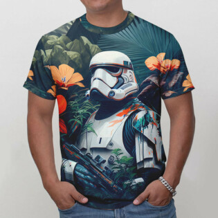 Star Wars Stormtrooper Tropical Gift For Fans T-Shirt