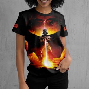 Star Wars Darth Vader Fire Gift For Fans T-Shirt