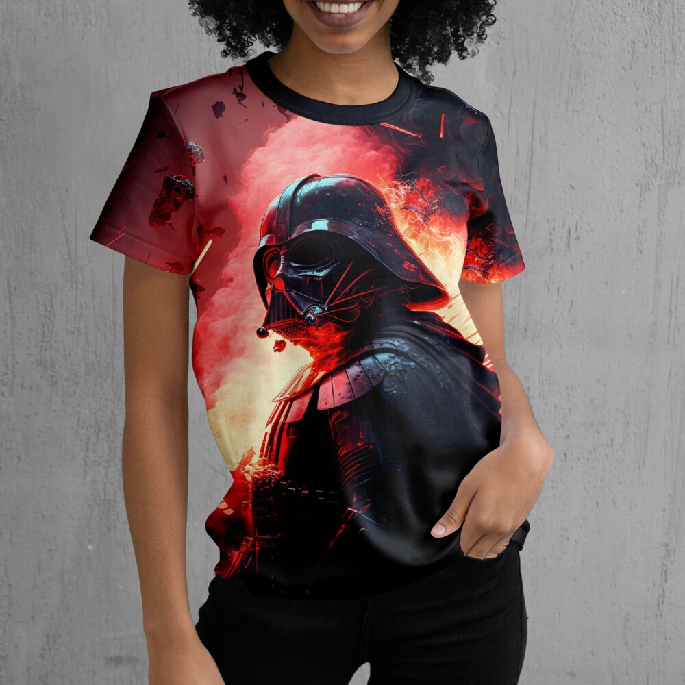 Star Wars Darth Vader Fire Gift For Fans T-Shirt