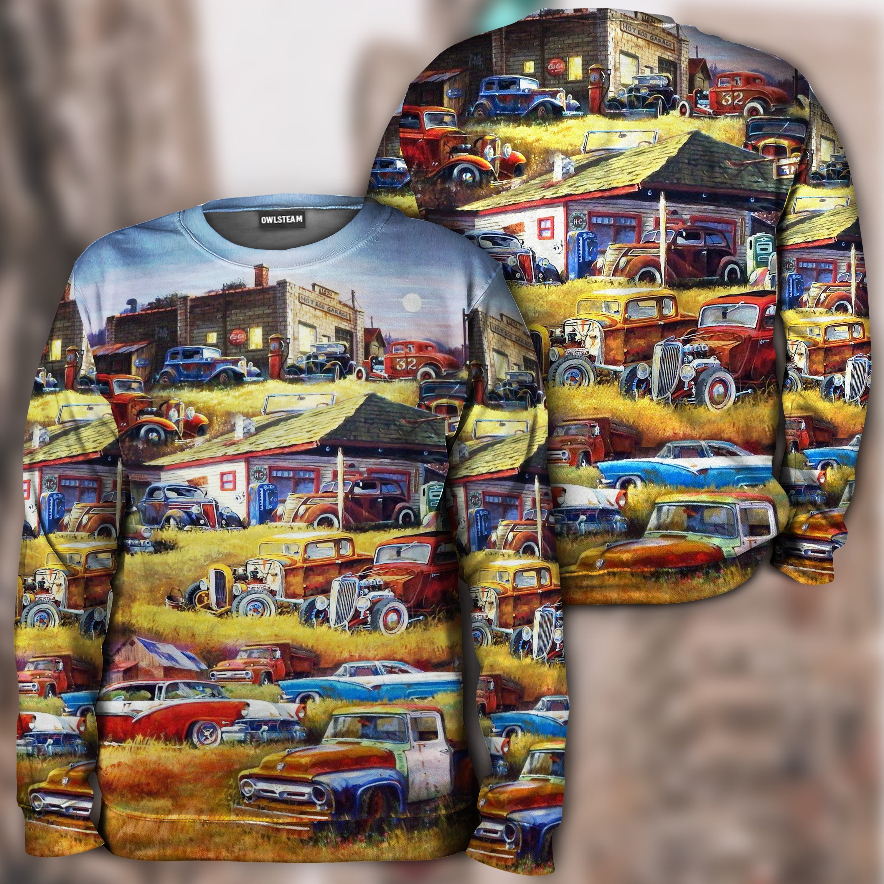Car Being With The Classic Is A Bless So Cool - Hoodie  - Owl Ohh