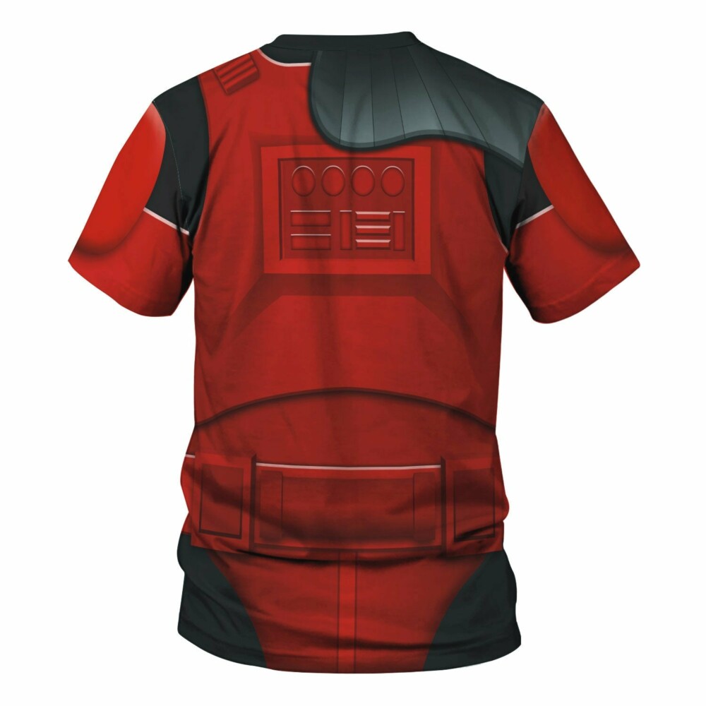 Star Wars Imprerial Crimson Stormtrooper Costume - Unisex 3D T-shirt
