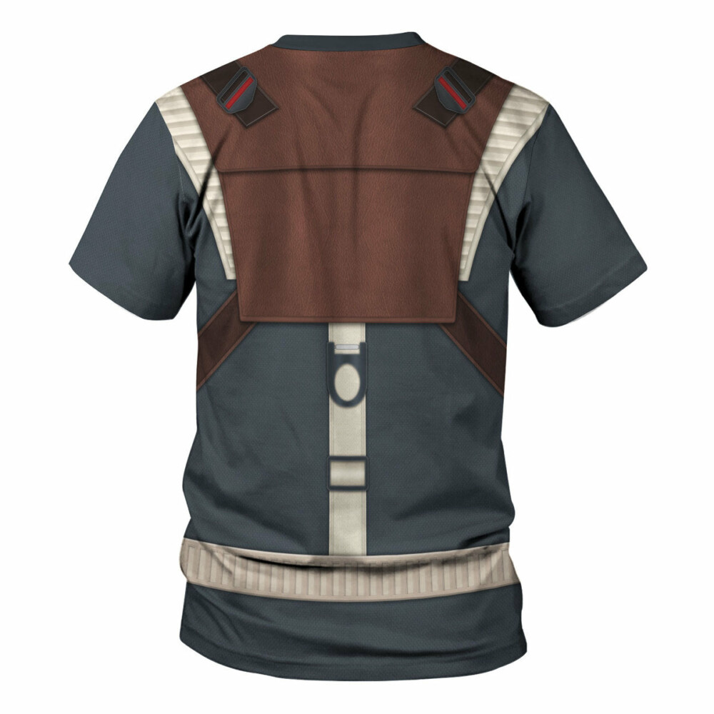 Star Wars Cal Kestis's Jedi Costume - Unisex 3D T-shirt