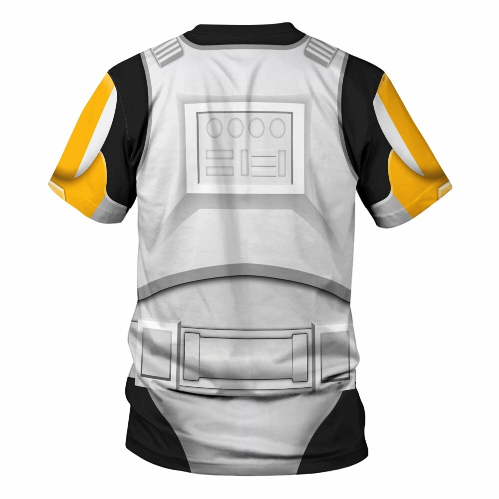 Star Wars Clone Trooper Commander Costume - Unisex 3D T-shirt