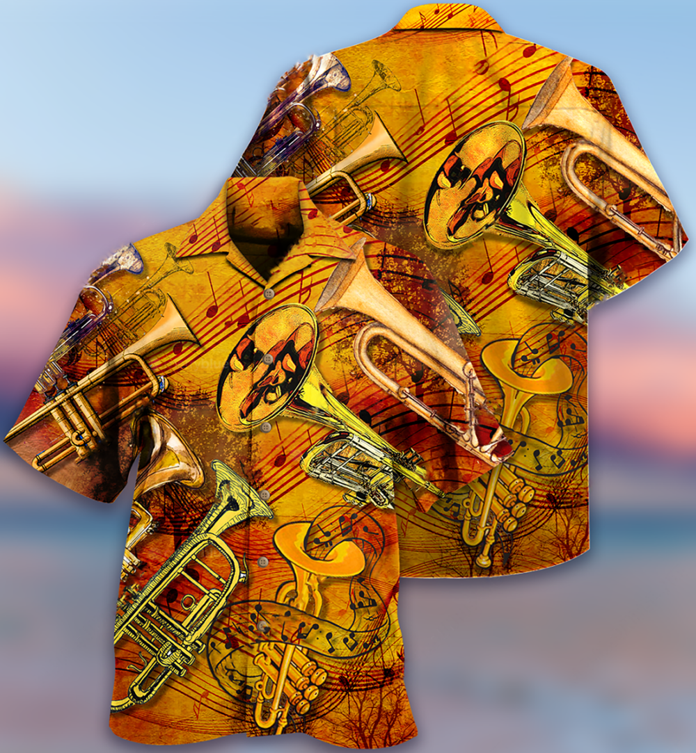Saxophone Music Happiness Amazing - Hawaiian Shirt - Owl Ohh - Owl Ohh