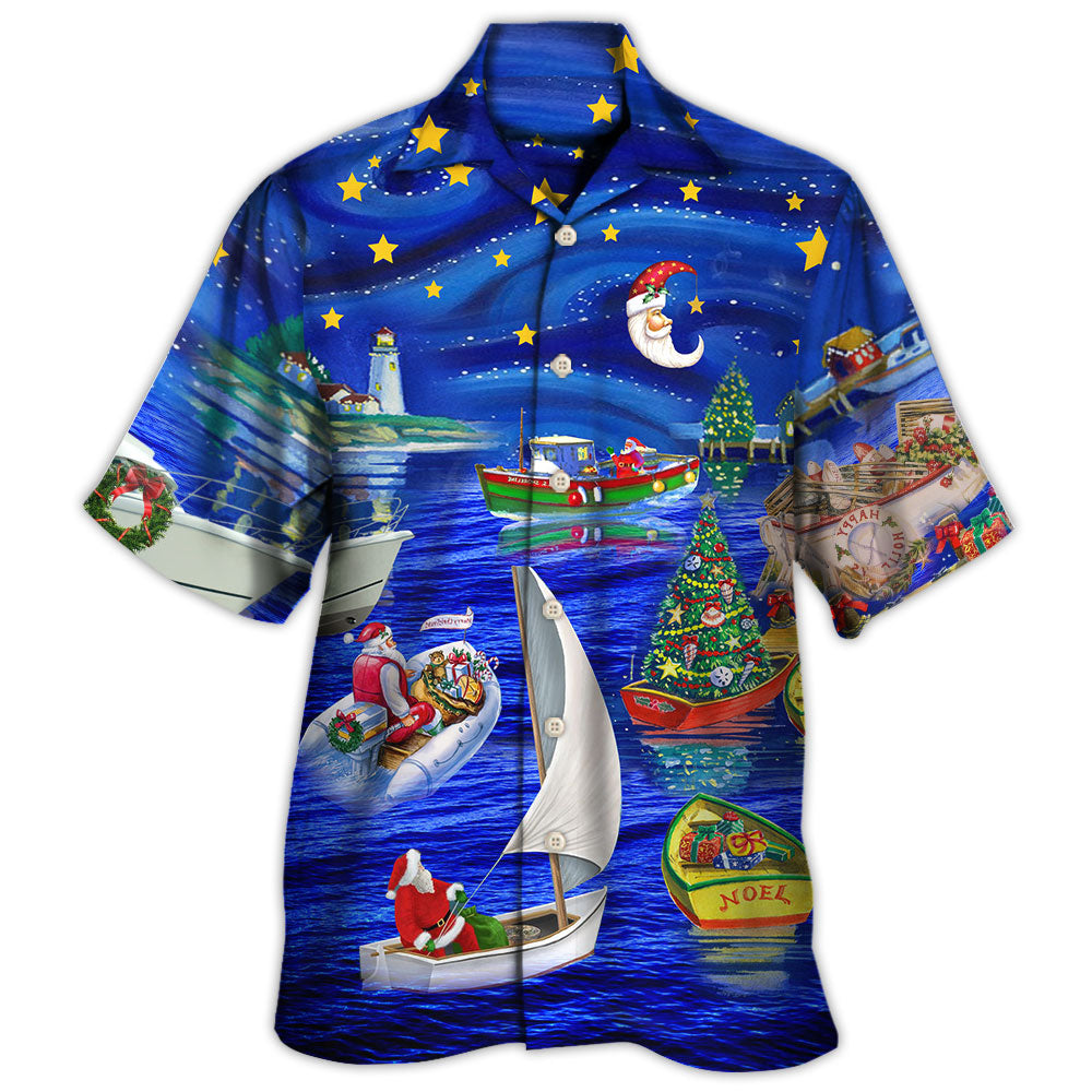 Christmas Coming On The Boat - Hawaiian Shirt - Owl Ohh - Owl Ohh