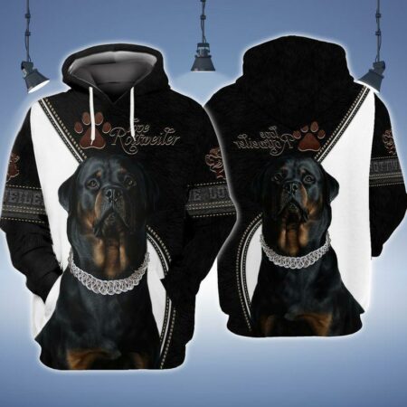 Dog Rottweiler Lover Forever - Hoodie - Owl Ohh - Owl Ohh