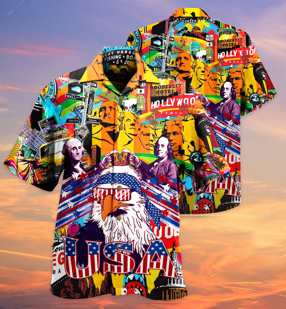 America Proud Forever - Hawaiian Shirt - Owl Ohh - Owl Ohh