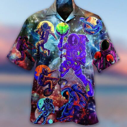 Galaxy Discover - Hawaiian Shirt - Owl Ohh - Owl Ohh