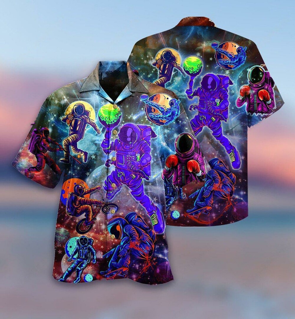 Galaxy Discover - Hawaiian Shirt - Owl Ohh - Owl Ohh