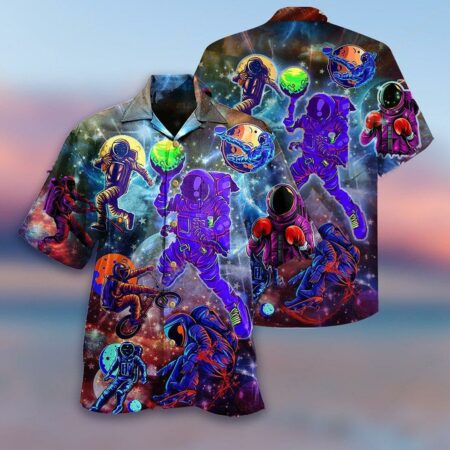 Galaxy Discover - Hawaiian Shirt - Owl Ohh - Owl Ohh